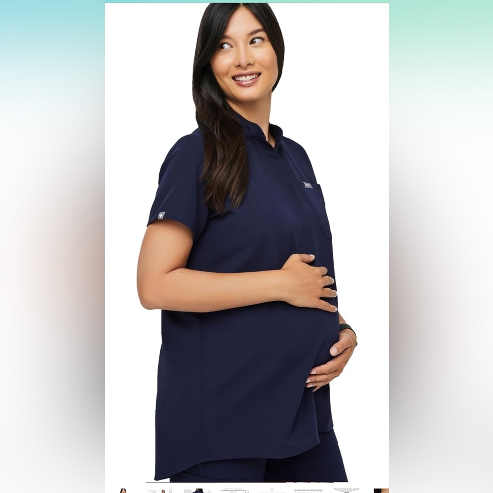 FIGS Kitale Maternity Scrub Top for Women